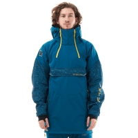 Dragonfly Куртка-анорак сноубордическая Uktus Man Dark Ocean - Yellow в Омске