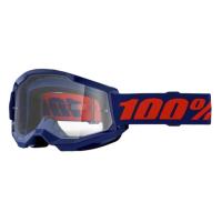 100% Очки Strata 2 Goggle Navy / Clear в Омске