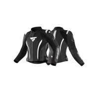 Shima Куртка Кожаная женская Miura 2.0 Black/White в Омске