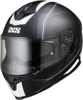 IXS Шлем HX 1100 2.0 Чёрн-серо-белый глянец в Омске