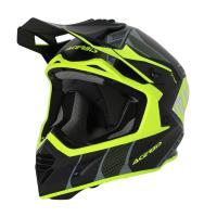 Acerbis Шлем кроссовый X-Track 22-06 Black/Fluo-Yellow в Омске