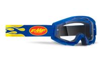 100% Очки FMF Powercore Goggle Flame Navy/Clear Lens в Омске