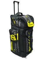 Grom Сумка для экипировки с колесами MX1 Gearbag Fragments Neongrey в Омске
