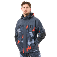 Dragonfly Мембранная куртка Quad 2.0 Man 2025 Grey - Orange Camo в Омске