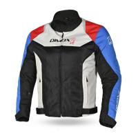 Dimox Мотокуртка текстиль City Traveler Mens Black/Blue/Red в Омске