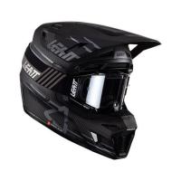 Leatt Мотошлем кроссовый Moto 9.5 Carbon Helmet Kit V26 Black в Омске
