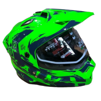 AiM Шлем детский JK802Y Green/Blue в Омске
