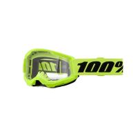 100% Очки подростковые Strata 2 Junior Neon Yellow / Clear в Омске