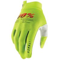 100% Мотоперчатки текстильные ITrack Fluo/Yellow в Омске