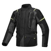 LS2 Мотокуртка мужская Narvik Man Jacket серо-черно-желтый в Омске
