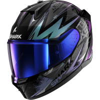 Shark Шлем D-Skwal 3 Blast-R Black/Green/Glitter в Омске