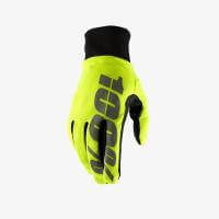100% Мотоперчатки текстильные Hydromatic Waterproof Glove Neon Yellow в Омске
