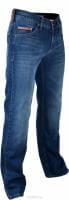Starks Мотоджинсы Python slim fit Stonewash Синий Потертый в Омске