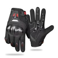 Ones Again Перчатки текст MG07-CF black-red в Омске
