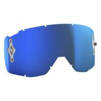 Scott Линзы Hustle MX SGL WKS/OTG electric blue chrome в Омске