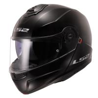LS2 Мотошлем FF908 Strobe II Solid Gloss Black в Омске