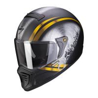 Scorpion Exo Мотошлем HX1 Ohno Черный Матовый/Белый/Золотистый в Омске
