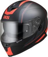 IXS Шлем HX 1100 2.0 Черно-красный матовый в Омске