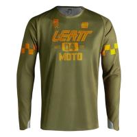 Leatt Джерси Moto 4.5 Enduro X-Flow V27 Speed Khaki Brown в Омске