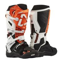 Leatt Мотоботы кроссовые 5.5 FlexLock Evo V27 White/Orange в Омске