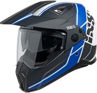 IXS Шлем IXS 208 2.0 Черно-Белый Синий в Омске