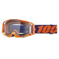 100% Очки Armatic Enduro Moto Neon Orange / Clear в Омске