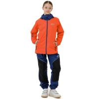 Dragonfly Комплект дождевой (куртка брюки) Active Teenager Orange - Blue (мембрана) в Омске