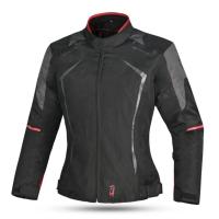 Dimox Мотокуртка текстиль Horizon Women Black/Red в Омске