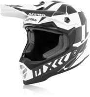 Acerbis Шлем детский Impact Steel kid White/Black в Омске