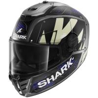 Shark Шлем Spartan RS Stingrey Mat Antracite/Antracite/Blue в Омске