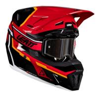 Leatt Шлем кроссовый  7.5 V26 Red + очки Velocity 4.5 в Омске