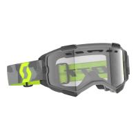 Scott Очки Fury Enduro light grey/neon yellow/clear в Омске