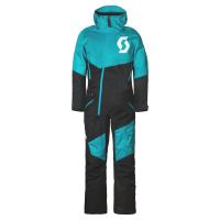Scott Комбинезон зимний женский Back-X Dryo black/breeze blue  в Омске