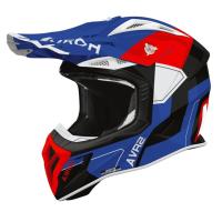Airoh Шлем Aviator Ace 2 Shield Blue-Red Gloss в Омске