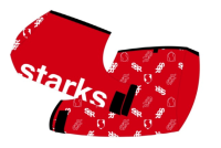 Starks муфта на руль Warm Cross Красный/Черный в Омске