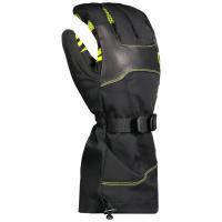 Scott Перчатки Cubrick Black/Lime-green в Омске