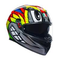 AGV Шлем K3 Birdy 2.0 Grey/Yellow/Red в Омске