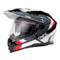 Oneal Шлем кроссовый со стеклом D-SRS Nomad черный/красный в Омске