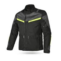 Dimox Мотокуртка текстиль Tour Tech Mens Black/Grey/Yellow в Омске