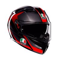 AGV Шлем K3 Striga Black/Grey/Red в Омске
