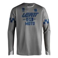 Leatt Джерси Moto 4.5 Enduro X-Flow V27 Speed Steel Grey в Омске