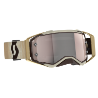 Scott Очки кроссовые Prospect beige/brown/silver chrome works в Омске