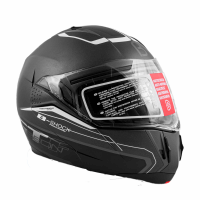 Beon Шлем модуляр B-700 Matt Grey/Black White в Омске