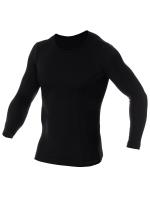 Brubeck Футболка мужская дл.рукав Comfort Wool Черный в Омске