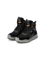 Scout Мотоботинки мужские Sneaker Черный/Коричневый в Омске
