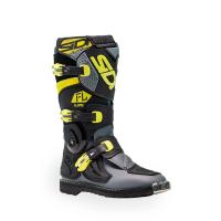Sidi Ботинки детские Flame Black/Lime/Grey в Омске