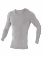 Brubeck Футболка мужская дл.рукав Comfort Wool Серый в Омске