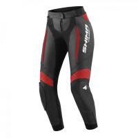 Shima Мотоштаны Кожаные женские Miura 2.0 Black/Red в Омске