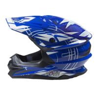 AiM Шлем кроссовый JK803S Blue/White в Омске