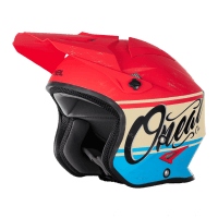 Oneal Шлем открытый Slat VX1 Красный/Cиний в Омске